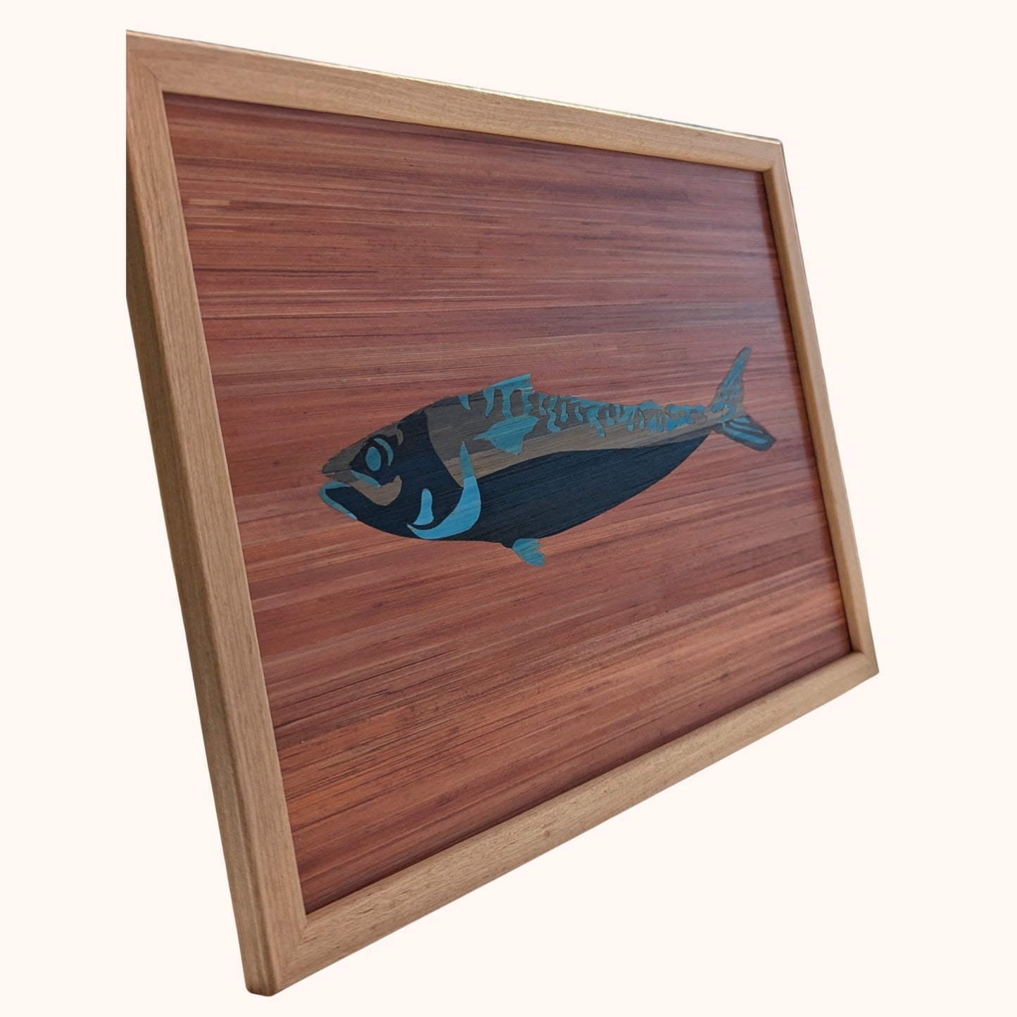 Maquereau fond marron