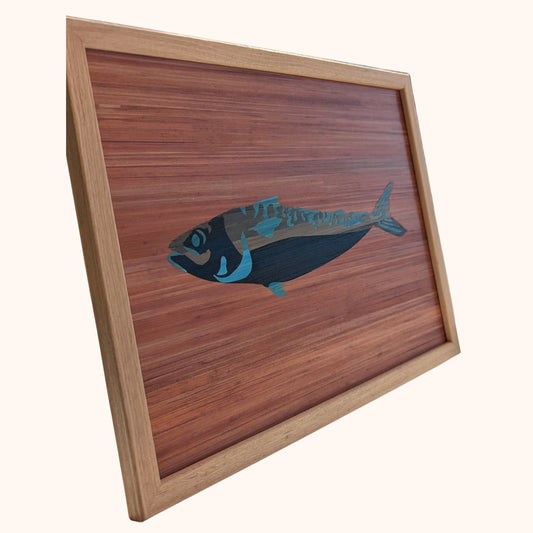 Maquereau fond marron