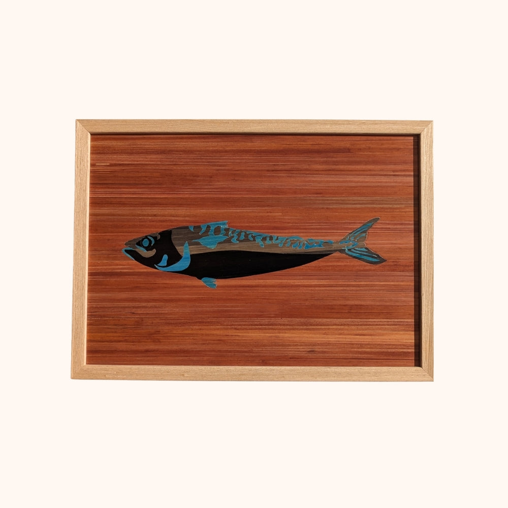 Maquereau fond marron